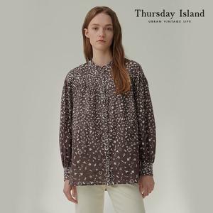 [Thursday Island] 여성 그라데이션 셔츠형 블라우스 (T212MBL136W)