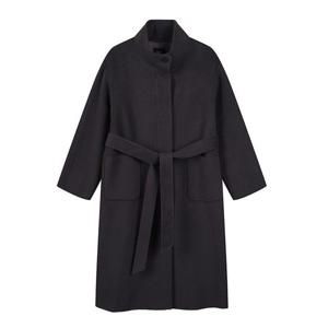 [LAP] 핸드메이드 하이넥 벨티드 롱코트 AR4WTS73