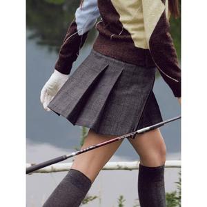 [빈폴골프]여성 혼방 체크 큐롯 - 애쉬(BJ5X26A534)