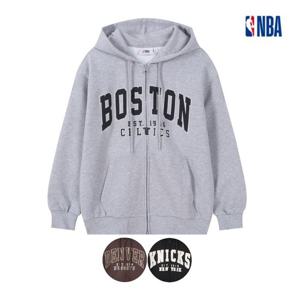 [엔비에이]남여공용 후드 집업 점퍼 오버핏 루즈핏 빅사이즈 간절기 추리닝 (N235JT020P)