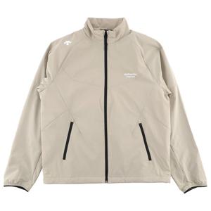 데상트 러닝 윈드블럭 스탠드넥 패딩 집업 SP321RPD91BEG