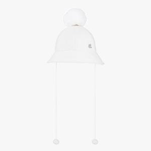 페어라이어 백 리본 방울 햇 (아이보리)