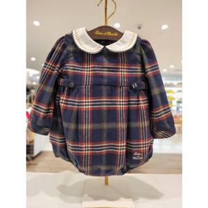 쇼콜라 펄체크슈트 (TTMWBO043C)여아가을겨울외출복출산백일선물