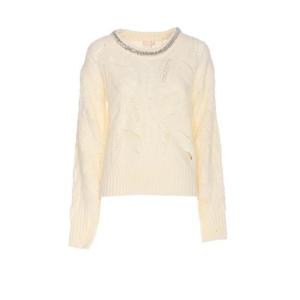 리우조 스웨터 MF5452MA37R 10701 White