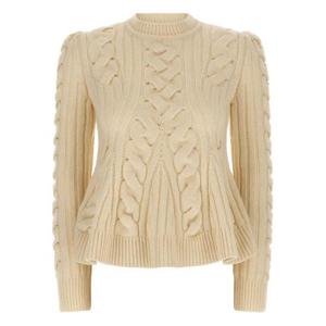 알렉산더 맥퀸 풀오버 848809 Q1BE1 9004 IVORY