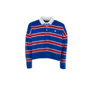 셀린느 폴로 폴로 티셔츠 브러쉬드 스트라이프 RY0FQ0ZQJ0 GBT8