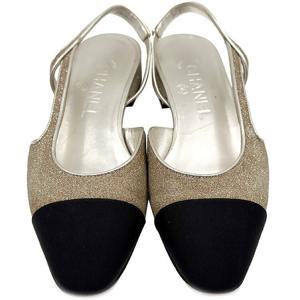 (명품) 샤넬 글리터 투톤 슬링백 100125053