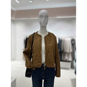 [숲]노카라 스웨이드 크롭자켓  SB9LE831