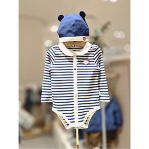 블루독베이비 10 25FW 신상 (NY)카라골지세트바디슈트 (145A7004028)