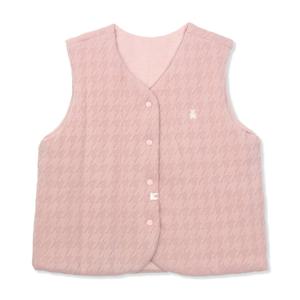 [오가닉맘]핑크하운드조끼-MIFLVE04