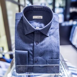 [듀퐁] 남성 일반핏 모달 기모 긴팔 와이셔츠 (SE5FM11LS163SBU)