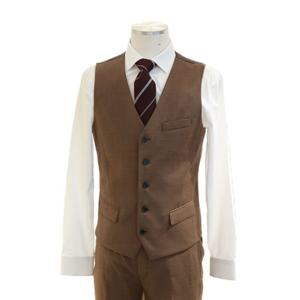 [바쏘]카멜베이지 울 캐시미어 스판 정장 베스트 LYYCVE03