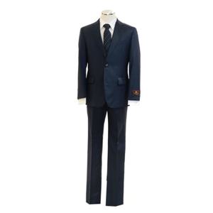 [바쏘]네이비 순모 울 100 포멀핏 정장 세트 LYYCJF35