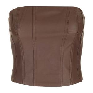 아미리 민소매 탑 PS24WLT001 CHOCOLATE LAB