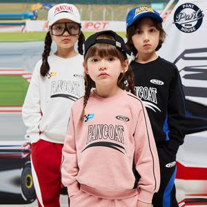 [팬콧키즈] PCT 브이넥 오버핏 래글런 맨투맨_PKTFPCR05Z