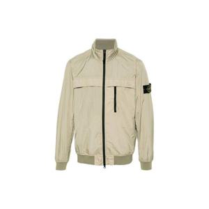 스톤아일랜드  24SS 스톤 남성 와펜 패치 나일론 집업 자켓(베이지) 801541022 V0095