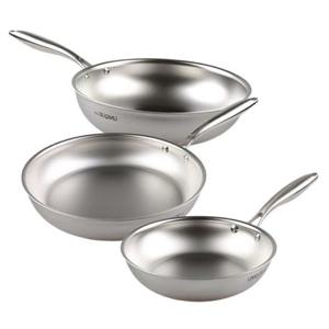 유니크 316스텐 무연마 팬 3종(22+28+28궁)
