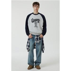 [후아유] Steve Raglan Sweatshirt   WHMWF4931U