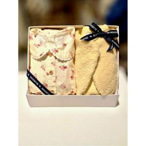 블루독베이비 10 25FW 신상 (YE) 미니플라워 세트형 드레스 (145C13400020)