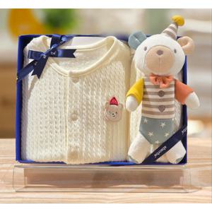 압소바 HK(아기내의)쟈카 코튼모달 내의 딸랑이세트(25FW신상품) (A2D10309T)