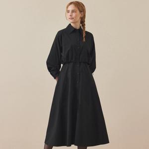 [매긴]스트링 롤업 셔츠 원피스_PBMF5F1OP3121