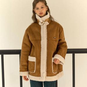 [아워호프] Shia Shearling Mustang Coat - Camel [H25WT-OT02-CAM]