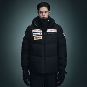 [데상트공식] 스위스 스키 후드형 다운 자켓 SQ423SDJO3