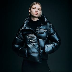 [데상트공식] 스위스 스키 스탠드넥 다운 자켓 SQ423SDJO2