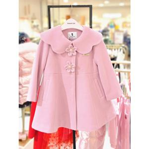 [프렌치캣 9D] 핑크 스칼럽 코트 (Q46DAC020S)