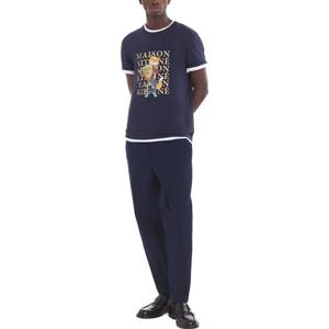 메종키츠네 폭스 챔피언 남성 반팔티  LM00123KJ0008-P480