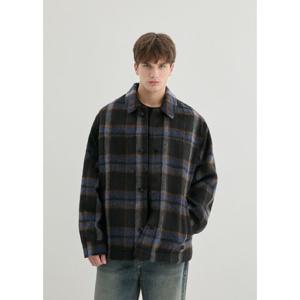 [게스]남녀공용 울 체크 셔켓 MP4W2293