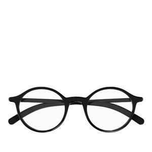 몽블랑 라운드 아세테이트 풀 림 안경테 MB0350O 001 BLACK 49