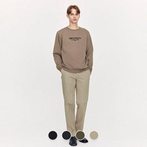 지오다노 115928 남성 기모 테이퍼드핏 울트라 스트레치 히든밴딩 치노 팬츠 면바지 01115928