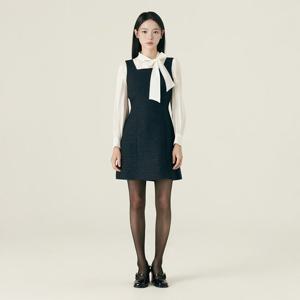 [로엠]트위드 뷔스티에 원피스_RMOWF24S52