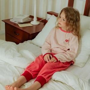 벨리타앤보이즈 BB하트와플 긴팔티팬츠 원마일상하복 BK5FSN23LP