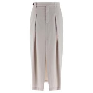 BRUNELLO CUCINELLI Sartorial Curved skirt MG513G3841C4239