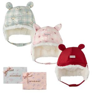 M밍크뮤D 25FW 체리레몬베베스노우방수트루퍼햇 모자 3종 택1 (35C1480805067)