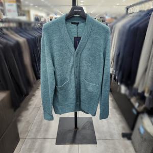 [바쏘옴므]민트 보카시 브이넥 가디건 WSY3WA66AMT_DG