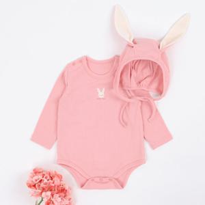 [오가닉맘]핑크니긴소바디수트 MJFPQS02