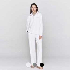 [지오다노] 여성 겨울 폴라 플리스 루즈 와이드핏 2way 밴딩 팬츠 415963