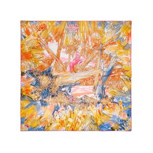 [엘러브] 에르메스 라 발레 드 크리스탈 까레스카프 90 5HS0232