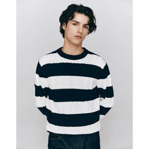 [지오다노]남 꽈배기 스웨터 055501