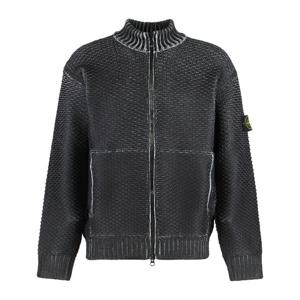 스톤아일랜드 지퍼 프론트 리브 칼라 가디건 5100081S00Z5 V006