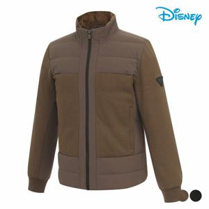 [디즈니골프]남성 퀼팅 배색 하이넥 덕다운 경량패딩 점퍼 DP4MJB030