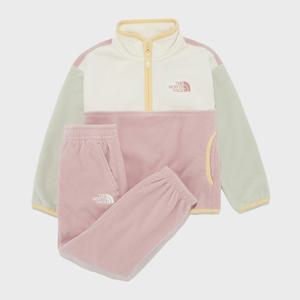 [노스페이스] (NFM_NT7TR59T_CRE_) 키즈 파인콘 이엑스 플리스 세트 NT7TR59T_CRE