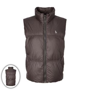 [헤지스골프] 여성 셔링 경량 다운 베스트 브라운 (HWJU5D712W3)