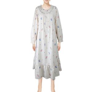 [비비안(언더웨어)](커플) 면 기모 귀여운 야옹이 프린트 커플잠옷 GW8873AMP8873A