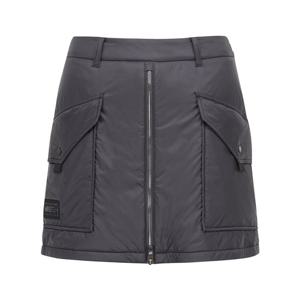 [마스터바니] 여성 센터 지퍼 백 밴딩 패딩 큐롯 스커트 421E4PC605BK
