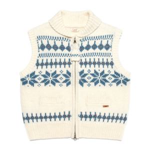 [LEE]LEE 우먼 코위찬 니트 베스트 아이보리 LE2504KT67IV