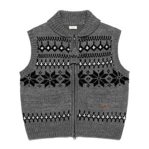 [LEE]LEE 우먼 코위찬 니트 베스트 그레이 LE2504KT67GR